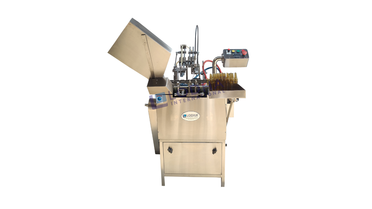Single Head Ampoule Filling Machine